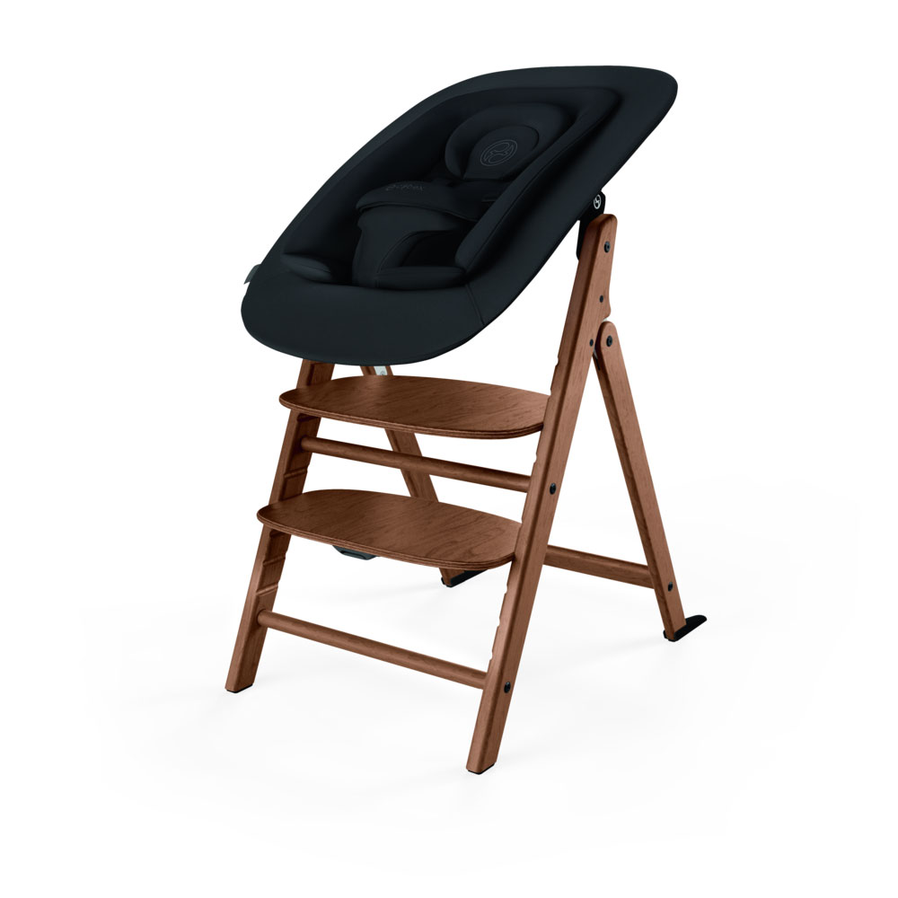 Cybex Click & Fold Ruokailutuoli 4-in-1 All Natural Dark