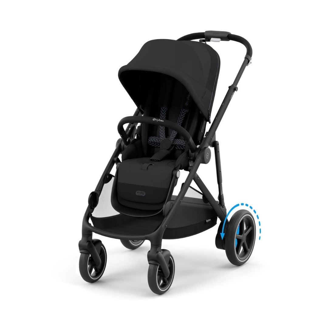 Cybex eGAZELLE S lastenrattaat Moon Musta