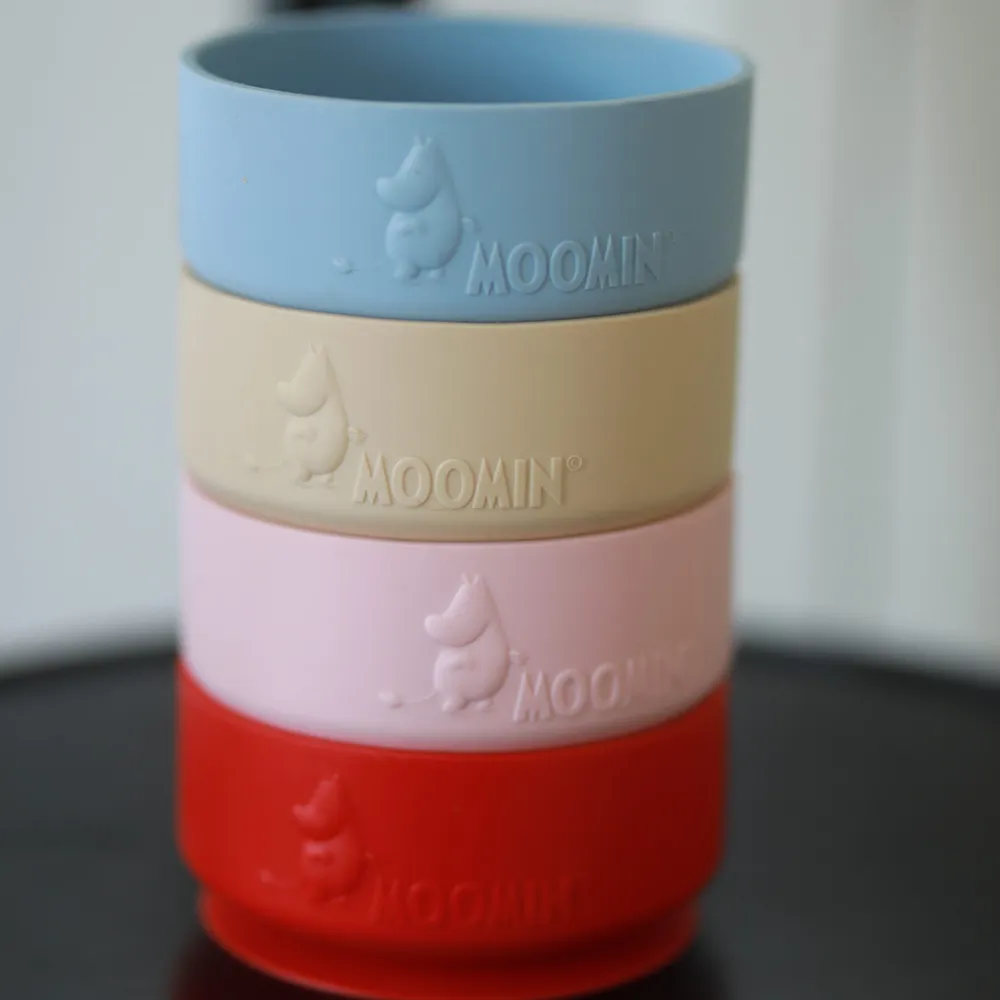 Rätt Start Mumin Silikonikulho imukupilla Latte Beige
