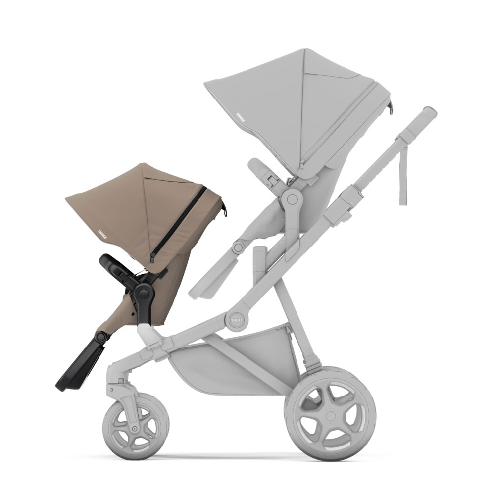 Thule Sleek 2 sibling seat Tinted Taupe