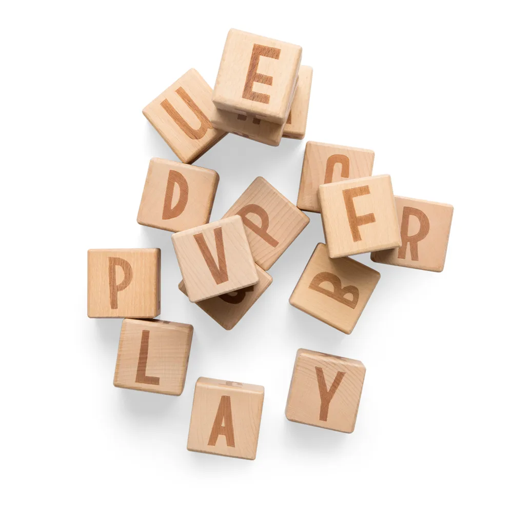 Sebra puiset aakkospalikat