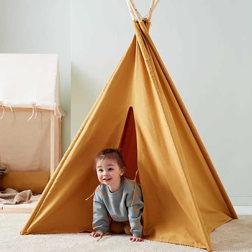 Kids Concept Tipi-teltta yellow