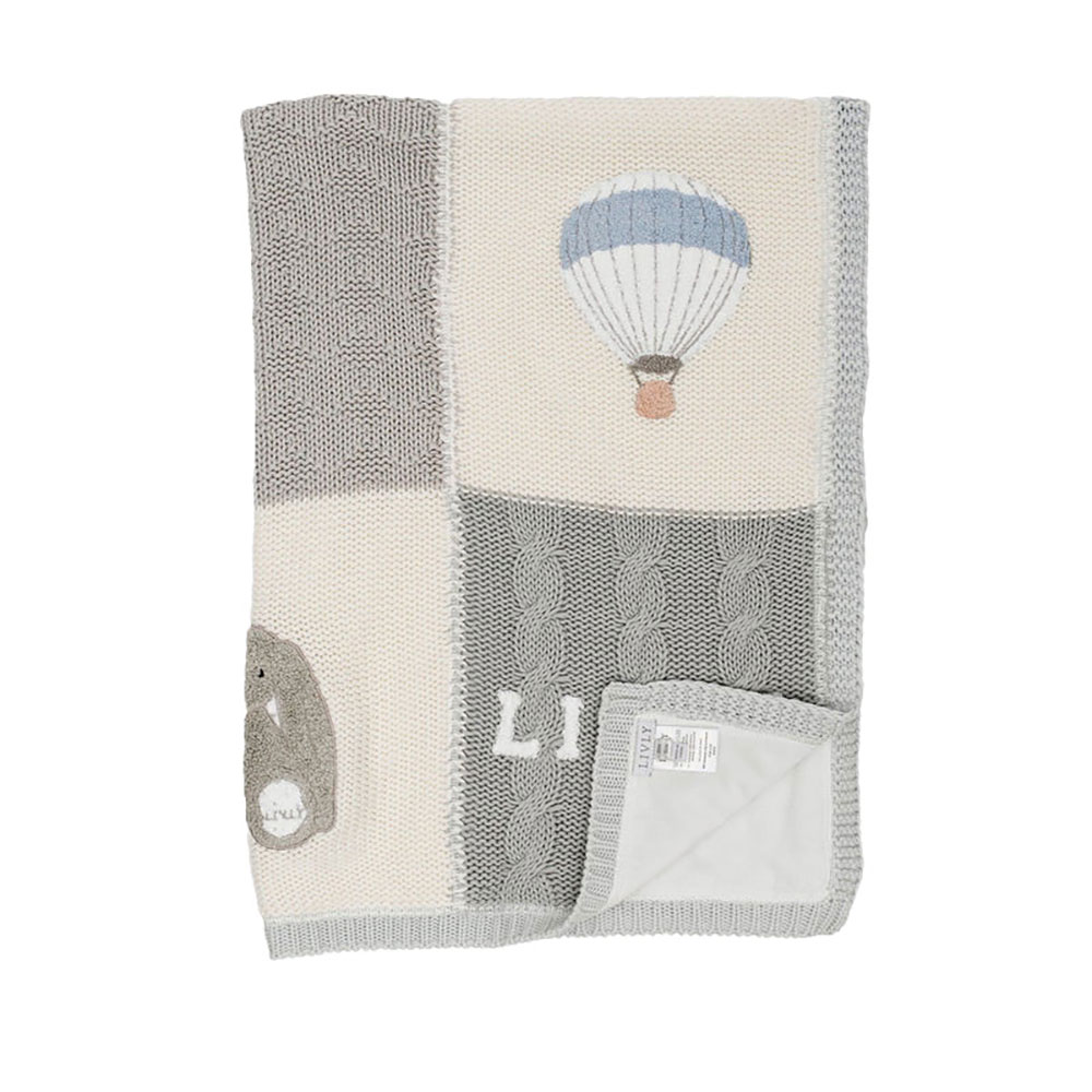 Livly Playroom Neulepeitto Sininen