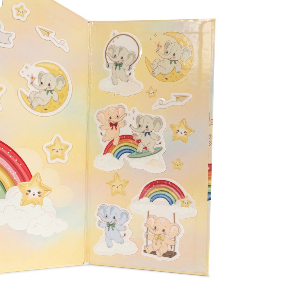 Konges Sløjd My Sticker World Multi Sateenkaari