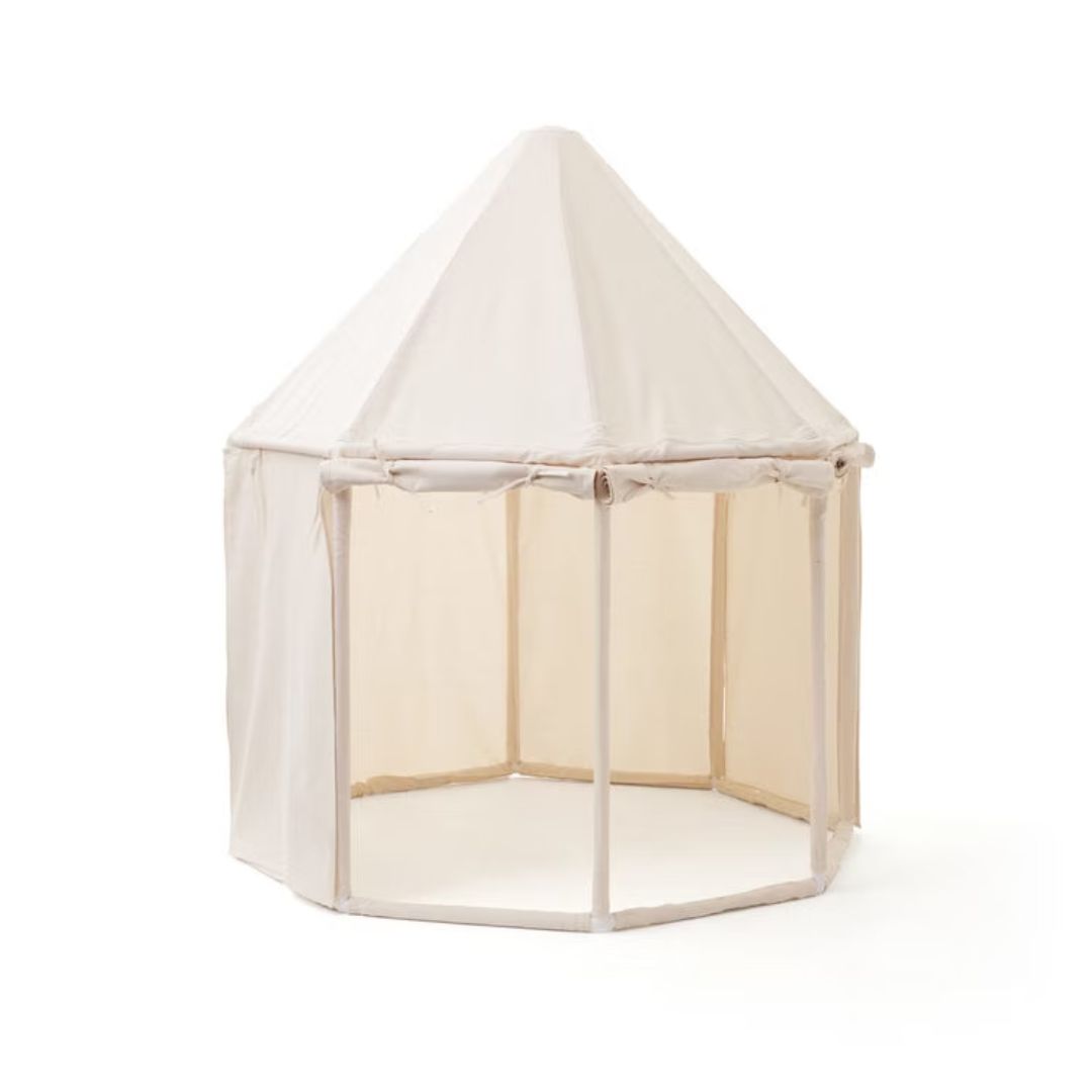 Kids Concept Paviljonki teltta luonnonvalkoinen