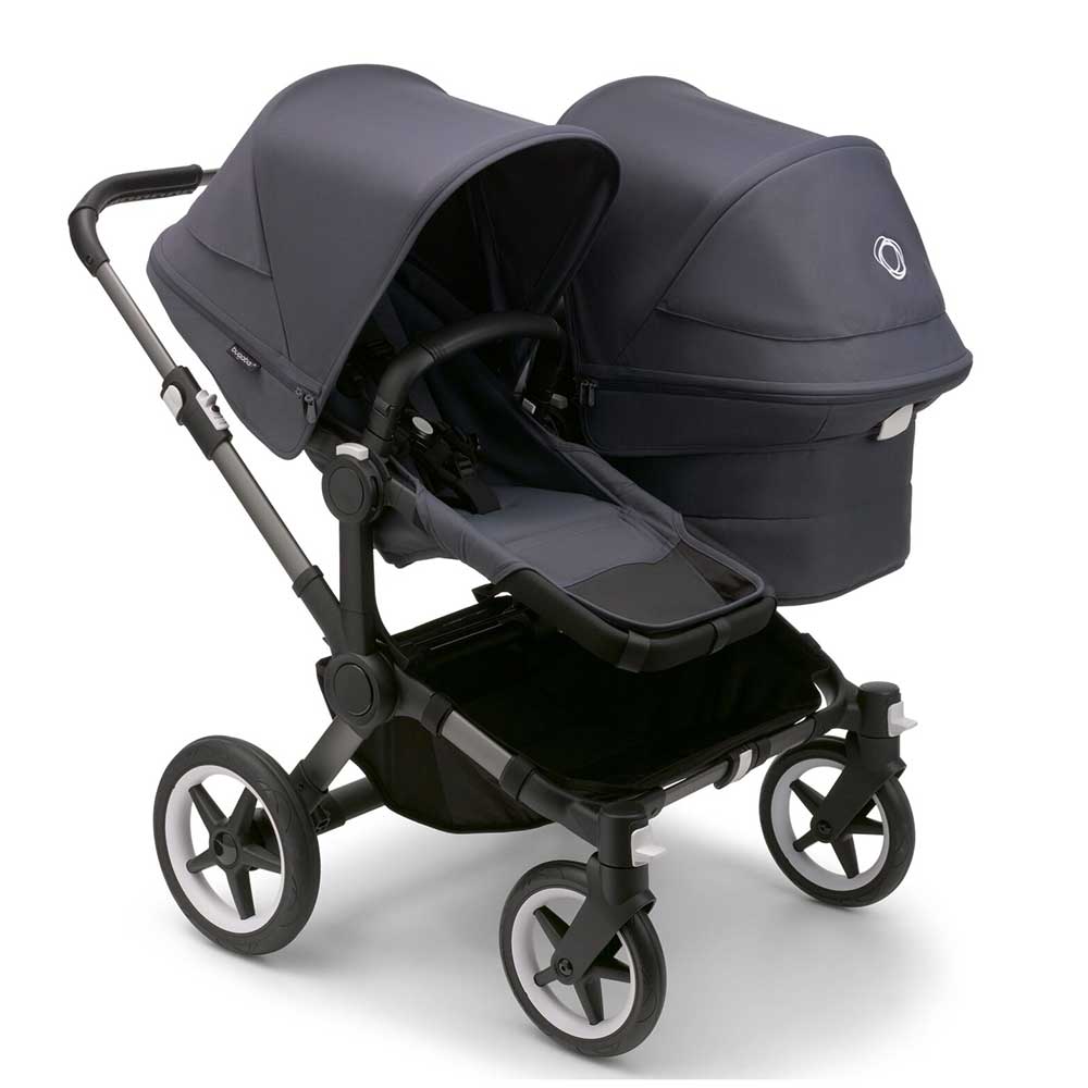 Bugaboo Donkey 5 Duo -lastenrattaat Myrskynsininen