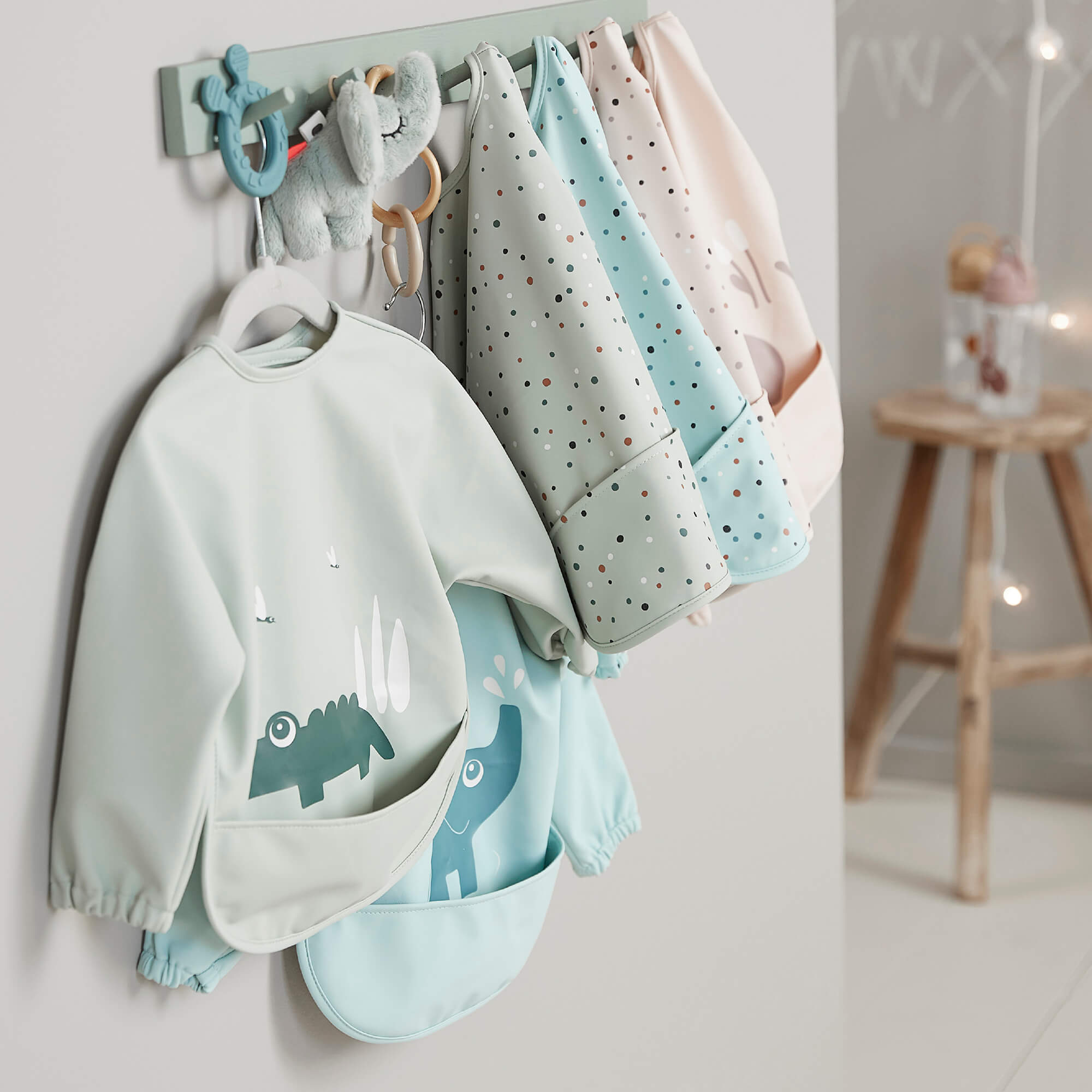 Done by Deer Rintaliivi hihalla Confetti Blue