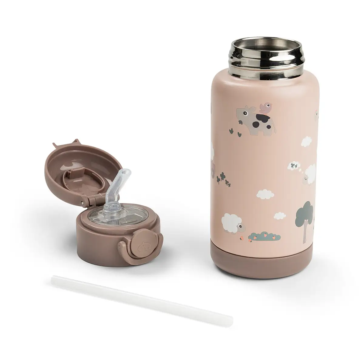 Done by Deer -eristetty pillipullo Tiny Farm Powder 340 ml