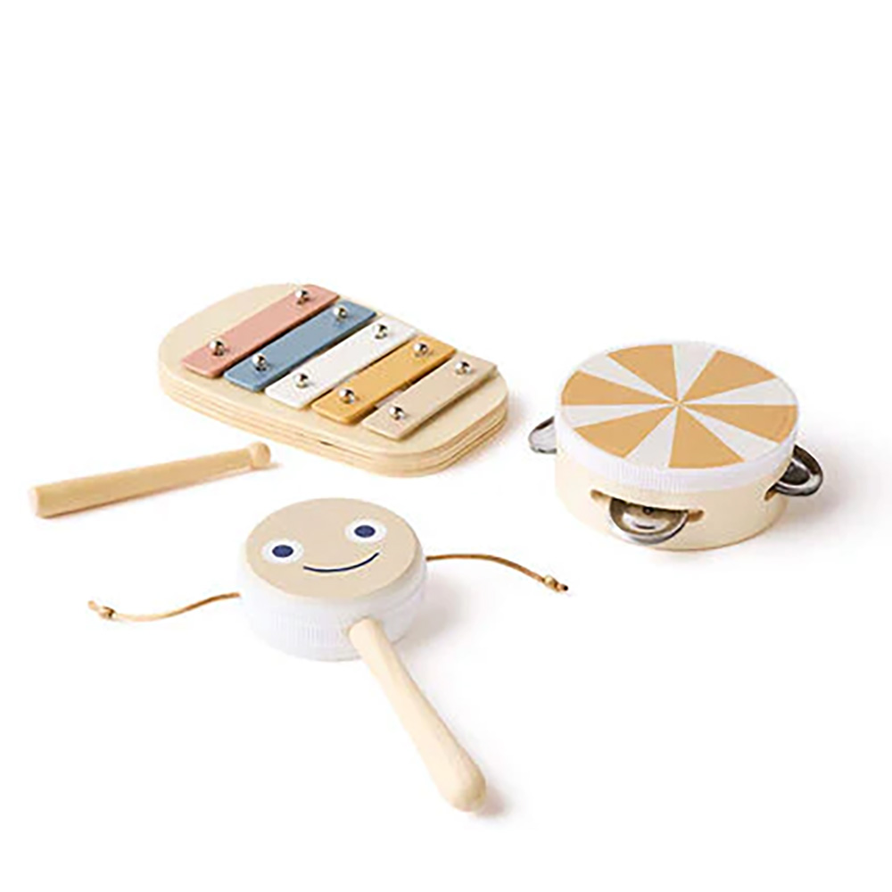 Kids Concept -musiikkisetti, ruskea
