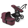 Bugaboo Fox 5  vaunut Renew  musta/tumma kirsikka