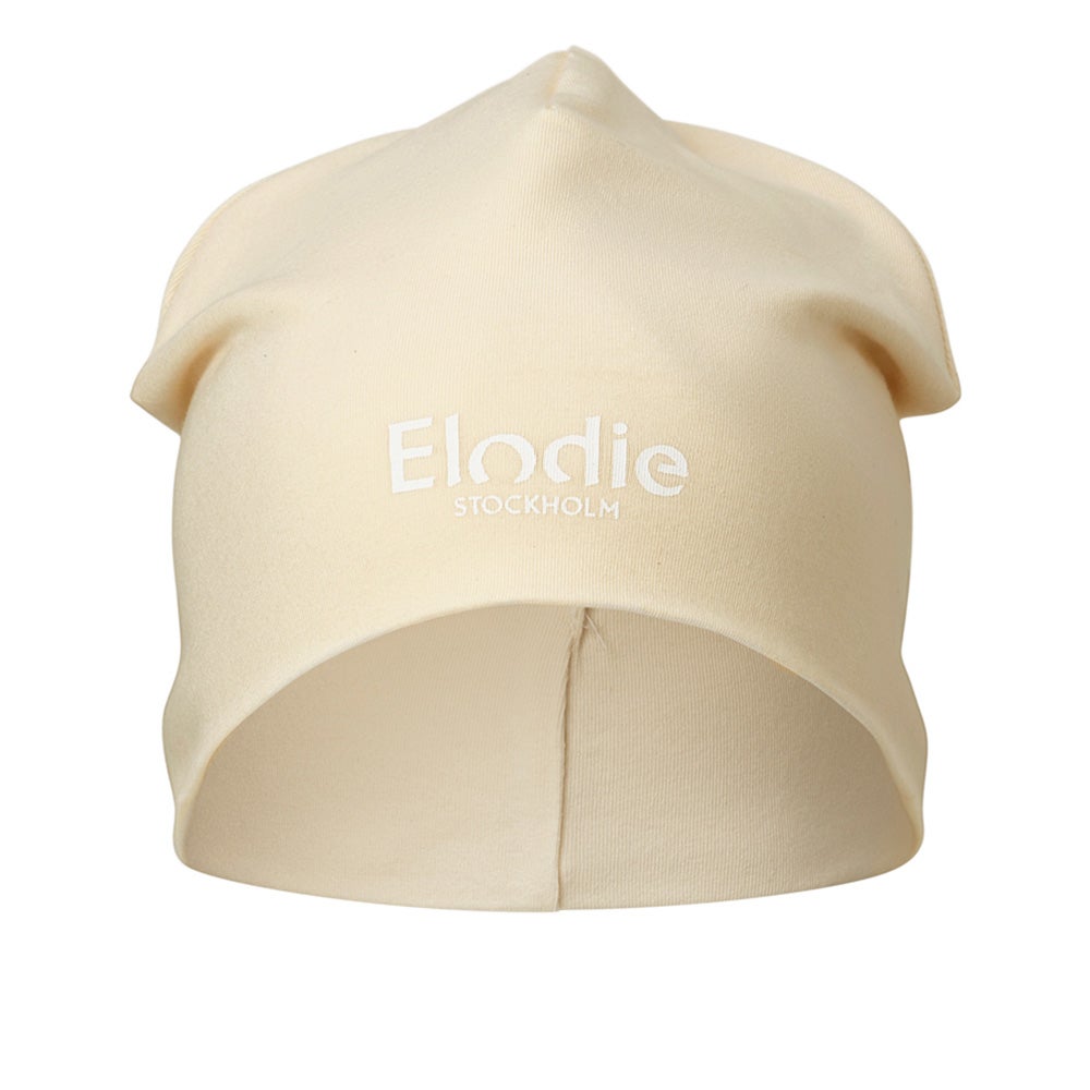 Elodie Details puuvillahattu Logo Oat White 2-3 y