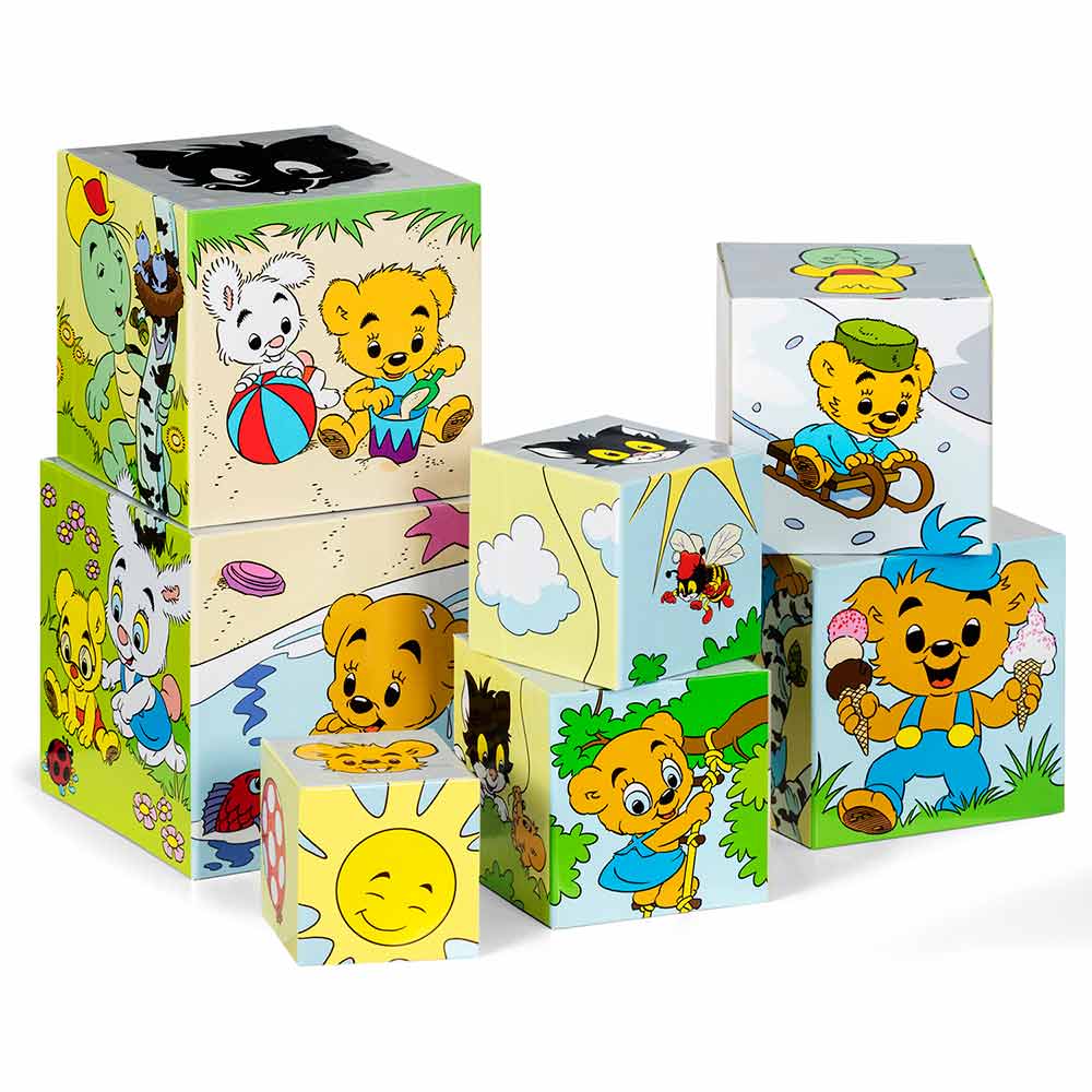 Nalle Nalle Pinoaminen palikat vuodenaikoina