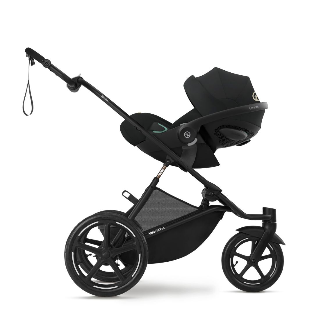Cybex AVI SPIN lenkkikärry Moon Musta