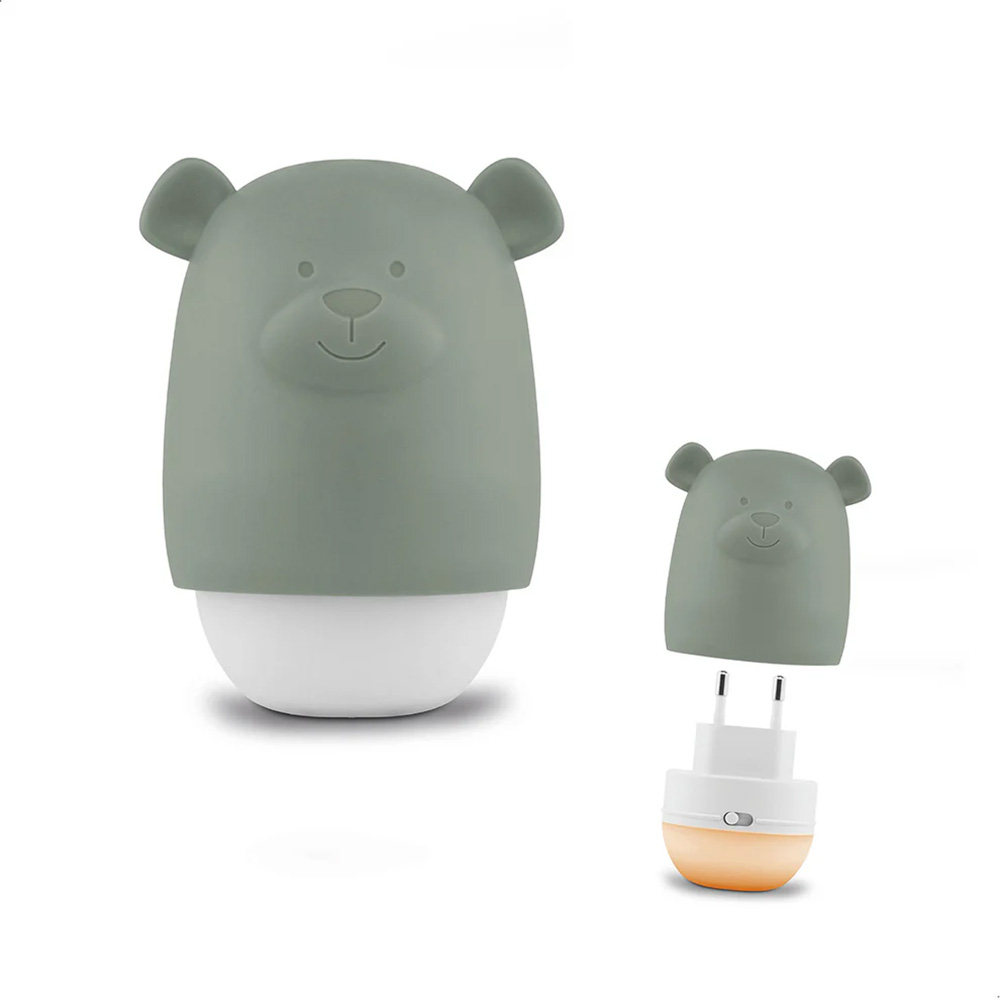  Zazu Benny the Bear Night Light - Salvia