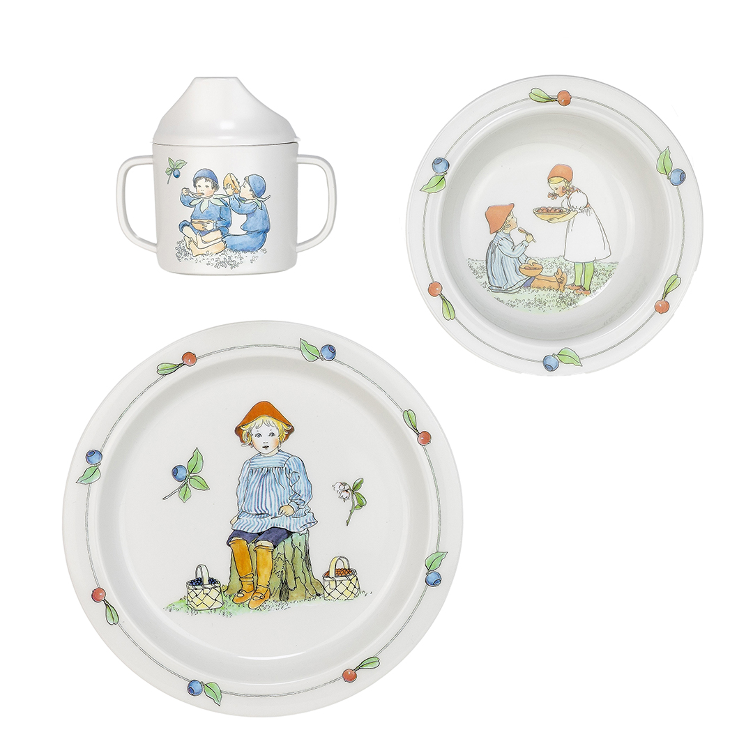 Rätt Start Elsa Beskow Putte Lasten astiasto 3-osainen