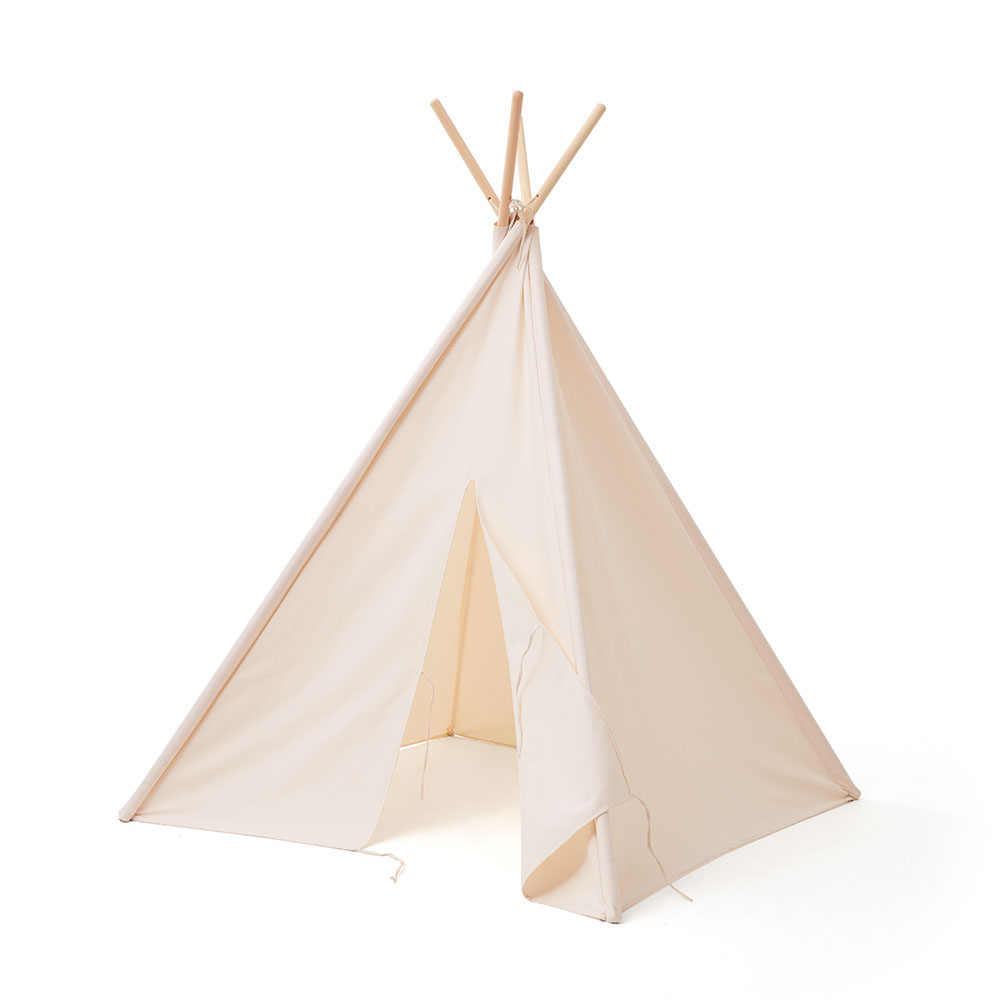 Kids Concept Tipi-teltta luonnonvalkoinen 