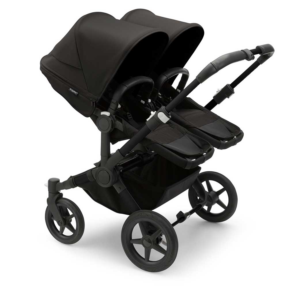Bugaboo Donkey 5 Duo -lastenrattaat Midnight Musta