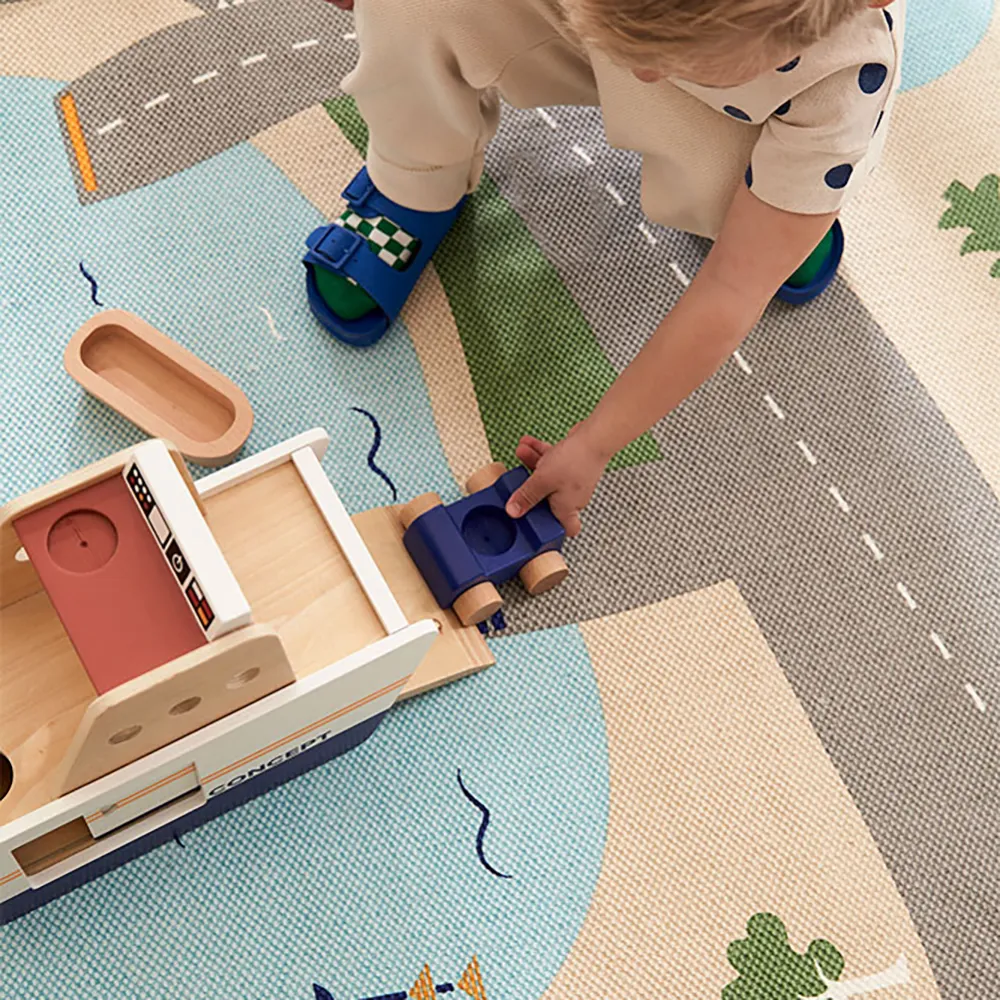Kids Concept Lautta autoilla AIDEN