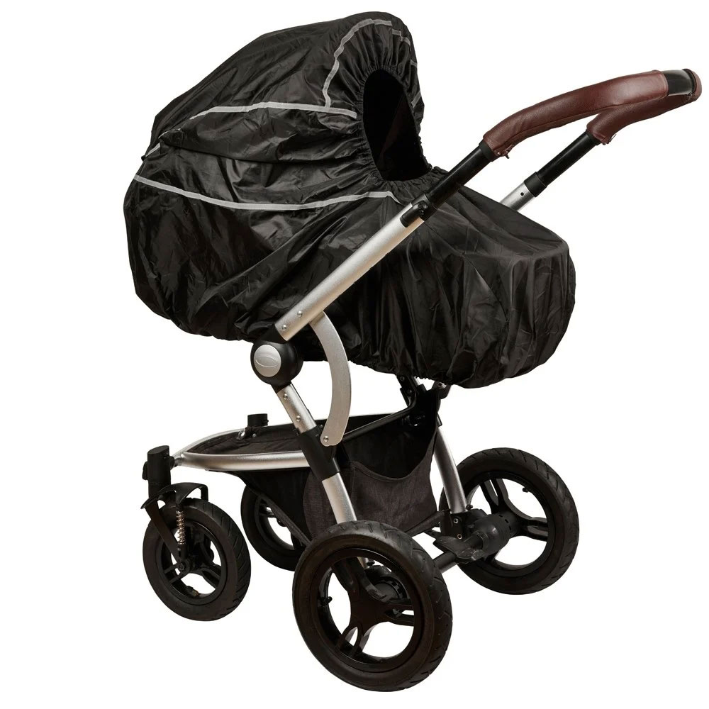 Fresh Kid sadesuoja universaali lastenvaunu Musta
