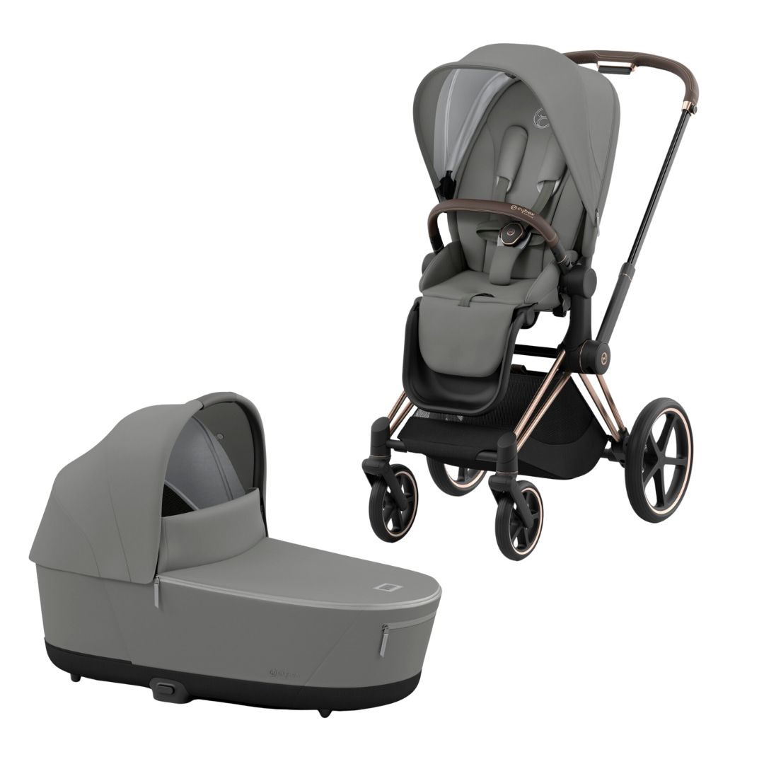 Cybex ePriam -matkustusjärjestelmä niputettuna Cybex ePriamiin
