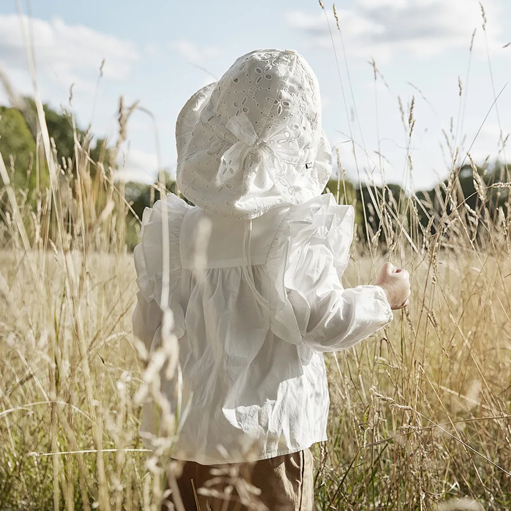 Elodie hellehattu Embroidery Anglaise 1-2 years