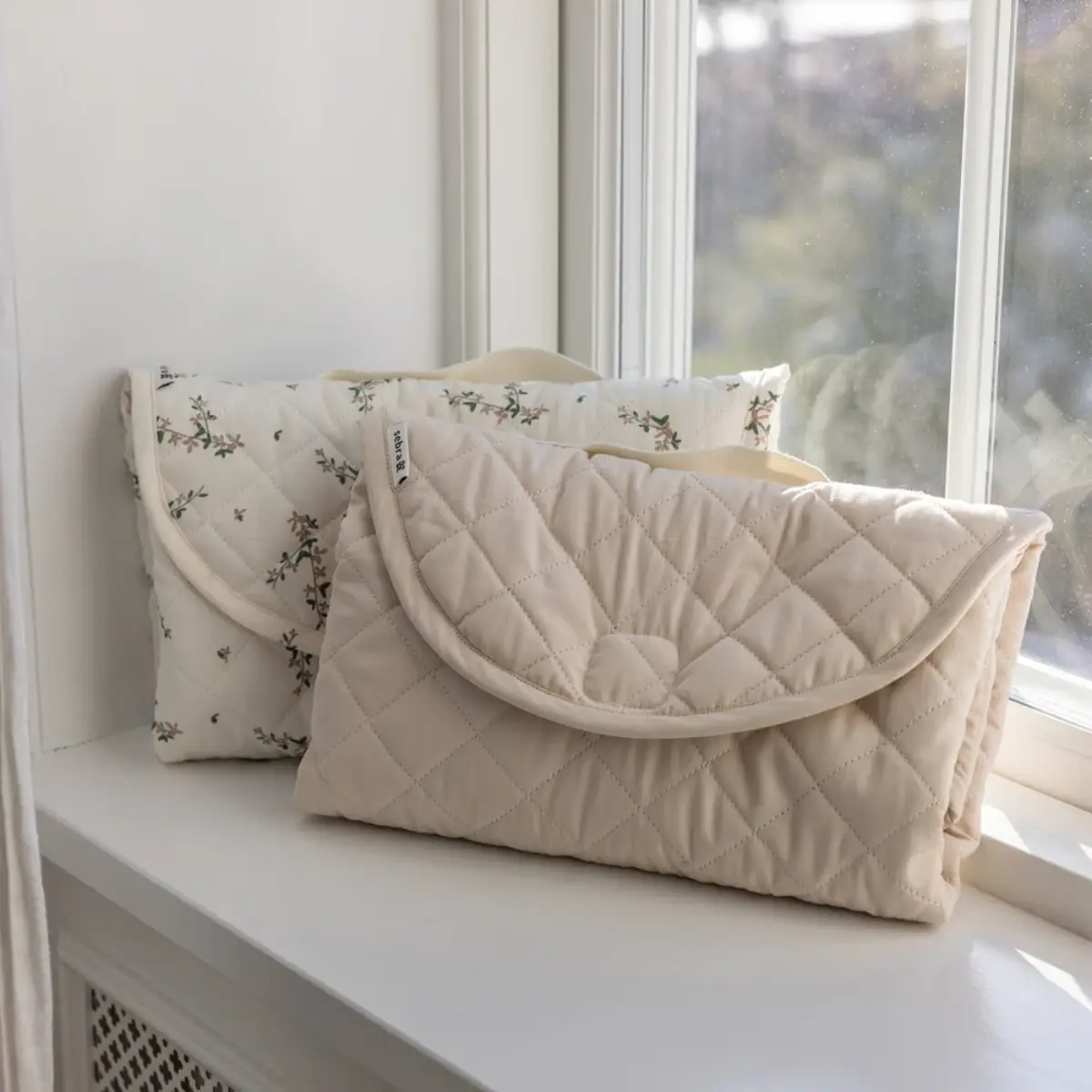 Sebra On-the-Go -hoitoalusta Morning Beige