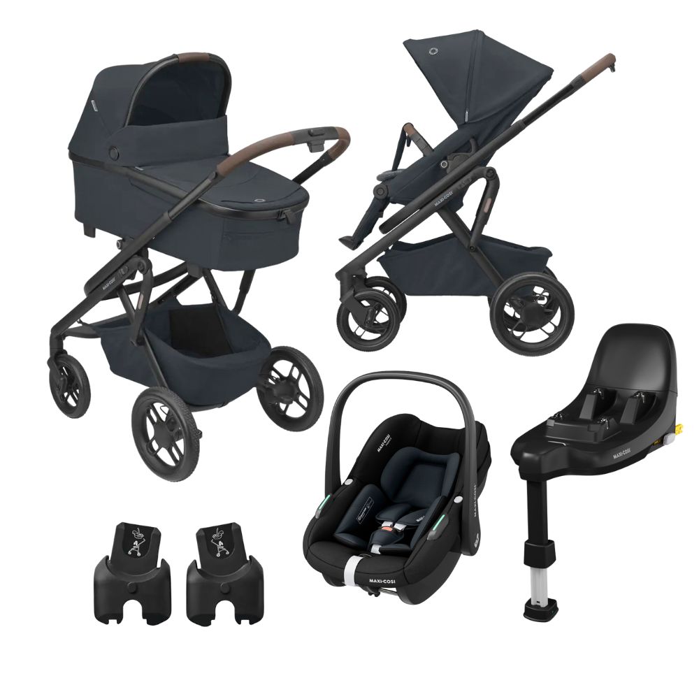 Maxi-Cosi Lila XP+Pebble S -turvakaukalo, harmaa