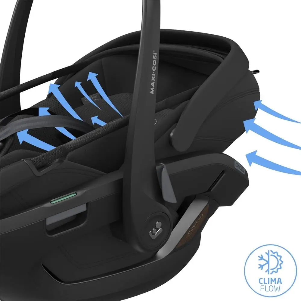 Maxi-Cosi Coral Slide Pro -turvakaukalo, Onyx Black