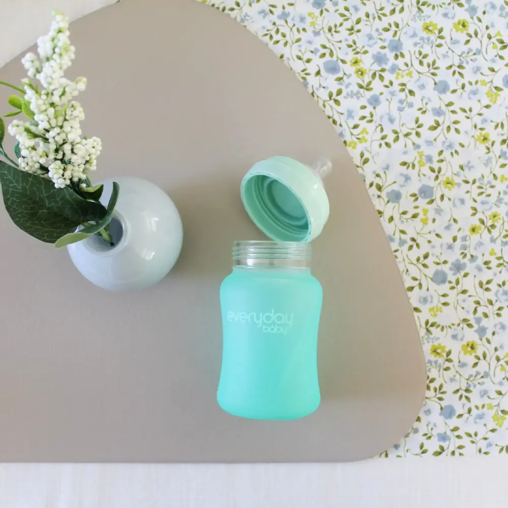 Everyday Baby -tuttipullo Healthy + 150 ml - Mintunvihreä