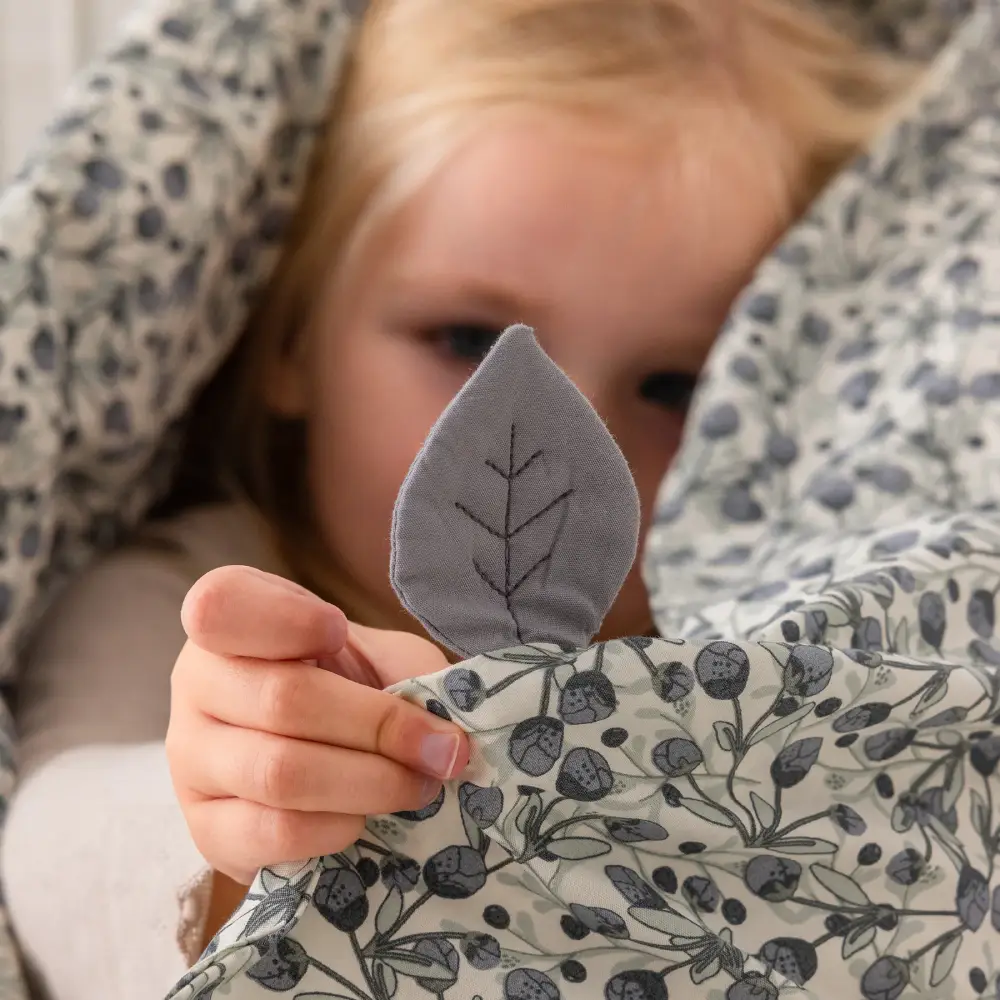  Sebra Pussilakanasetti, vaaleansininen, oliivi