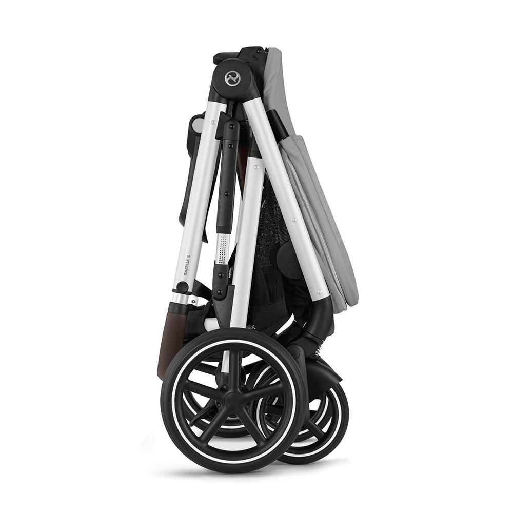 Cybex GAZELLE S rattaat Stone Harmaa | keskiharmaa