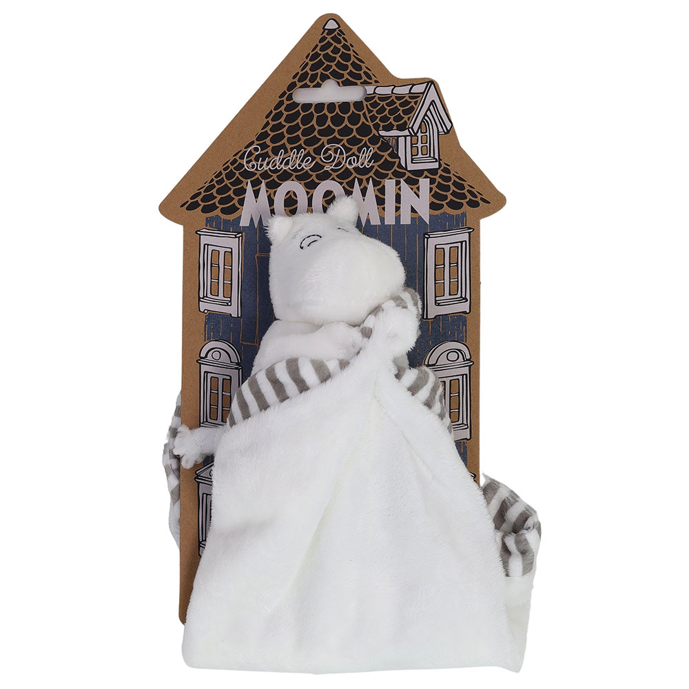 Rätt Start Muumipeikko Snuggle Blanket Buddy harmaa