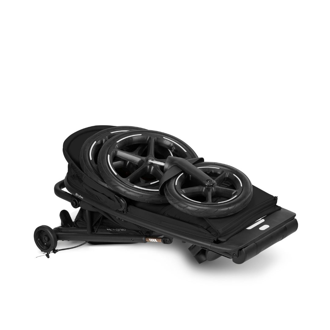 Cybex AVI SPIN lenkkikärry Moon Musta