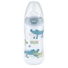 NUK First Choice+ tuttipullo Flow Control 300 ml sininen