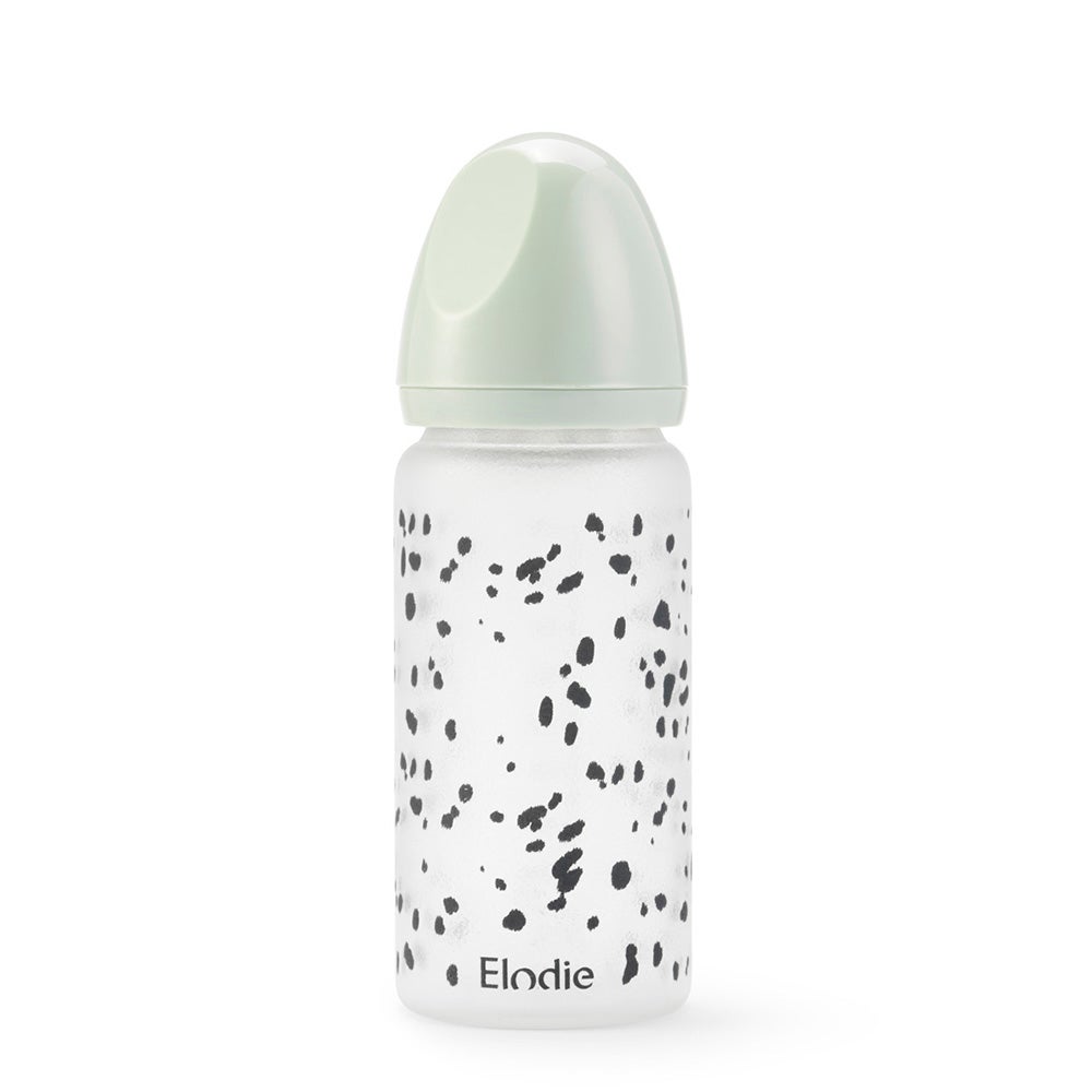 Elodie Details Lasinen tuttipullo Dalmatian Dots