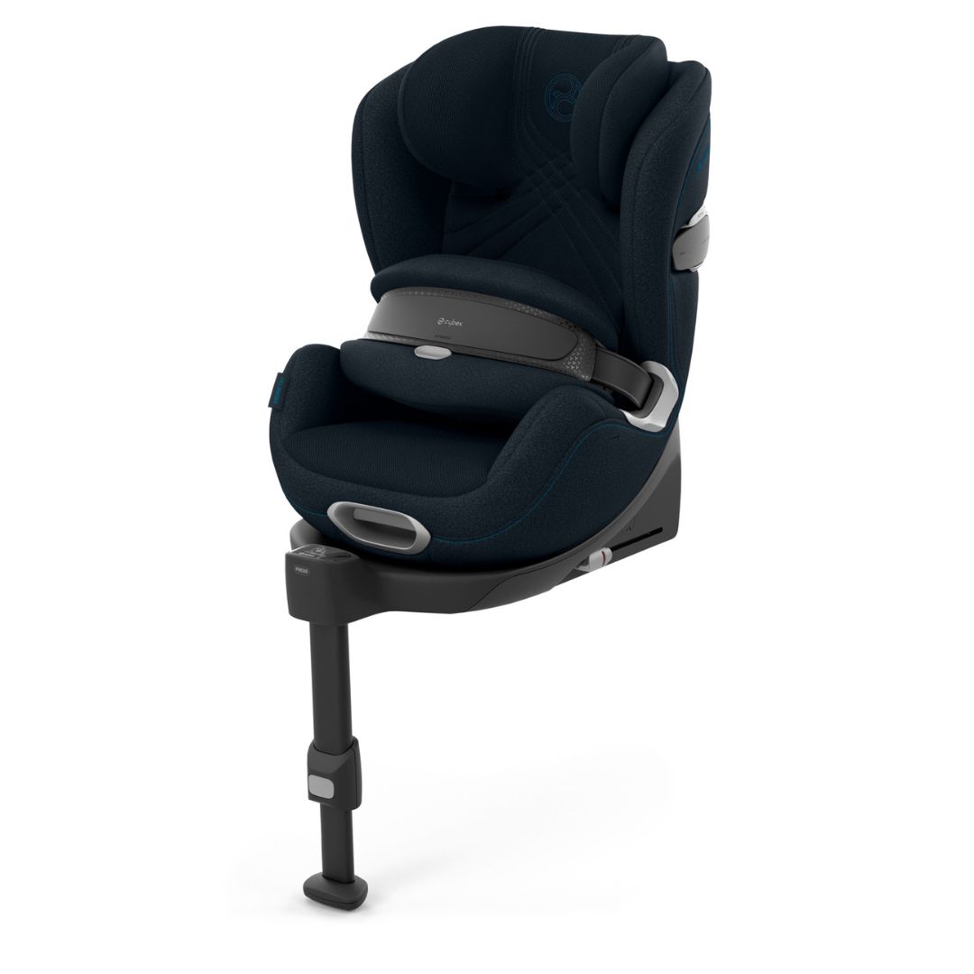 Cybex Anoris T2 -autonistuin ja turvatyyny i-size Plus Nautical Blue -merenkulun sininen väri