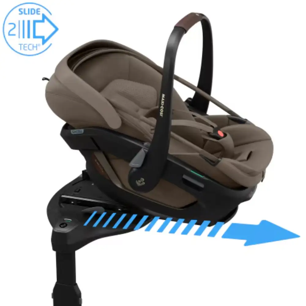 Maxi-Cosi Coral Slide Pro -turvaistuin, Oak Truffle