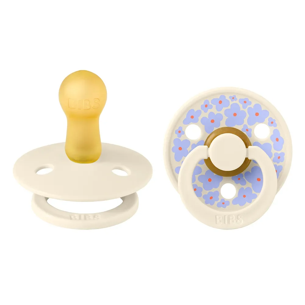 BIBS tutti 2-pack 6-18m  Ivory/Ivory
