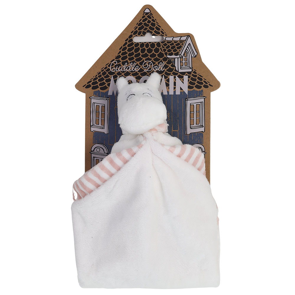 Rätt Start Muumipeikko Snuggle Blanket Buddy vaaleanpunainen