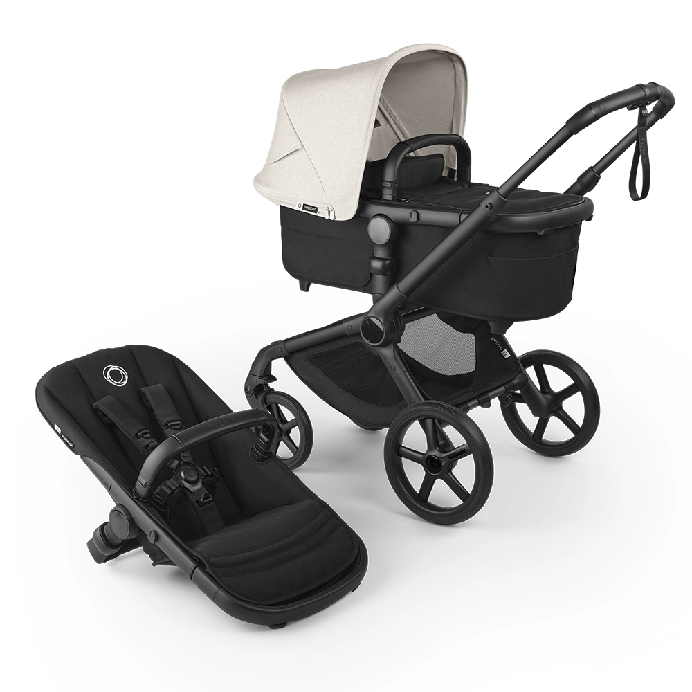 Bugaboo Fox 5  vaunut Renew Black/Misty White