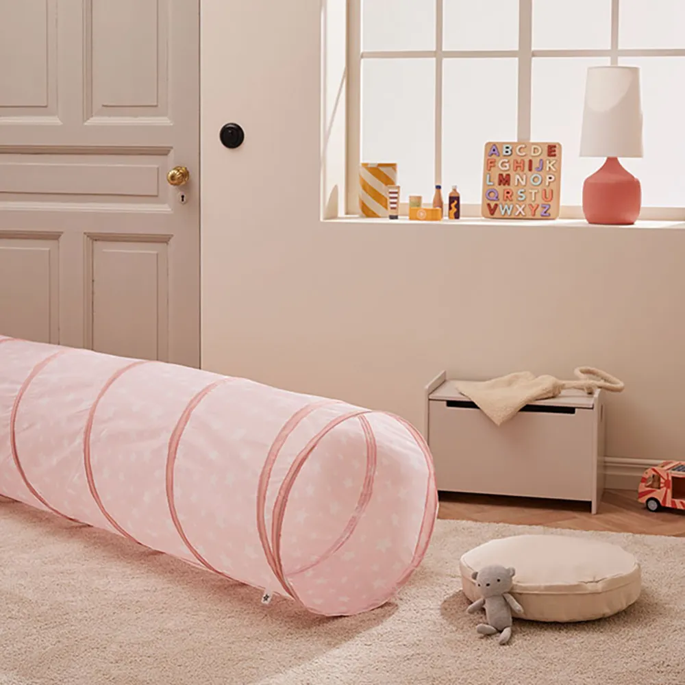 Kids Concept Tunnel vaaleanpunainen STAR