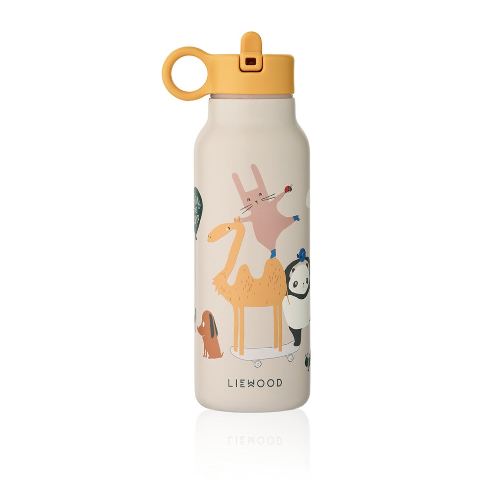Liewood Falk vesipullo 350 ml Around the world/Sandy 2621