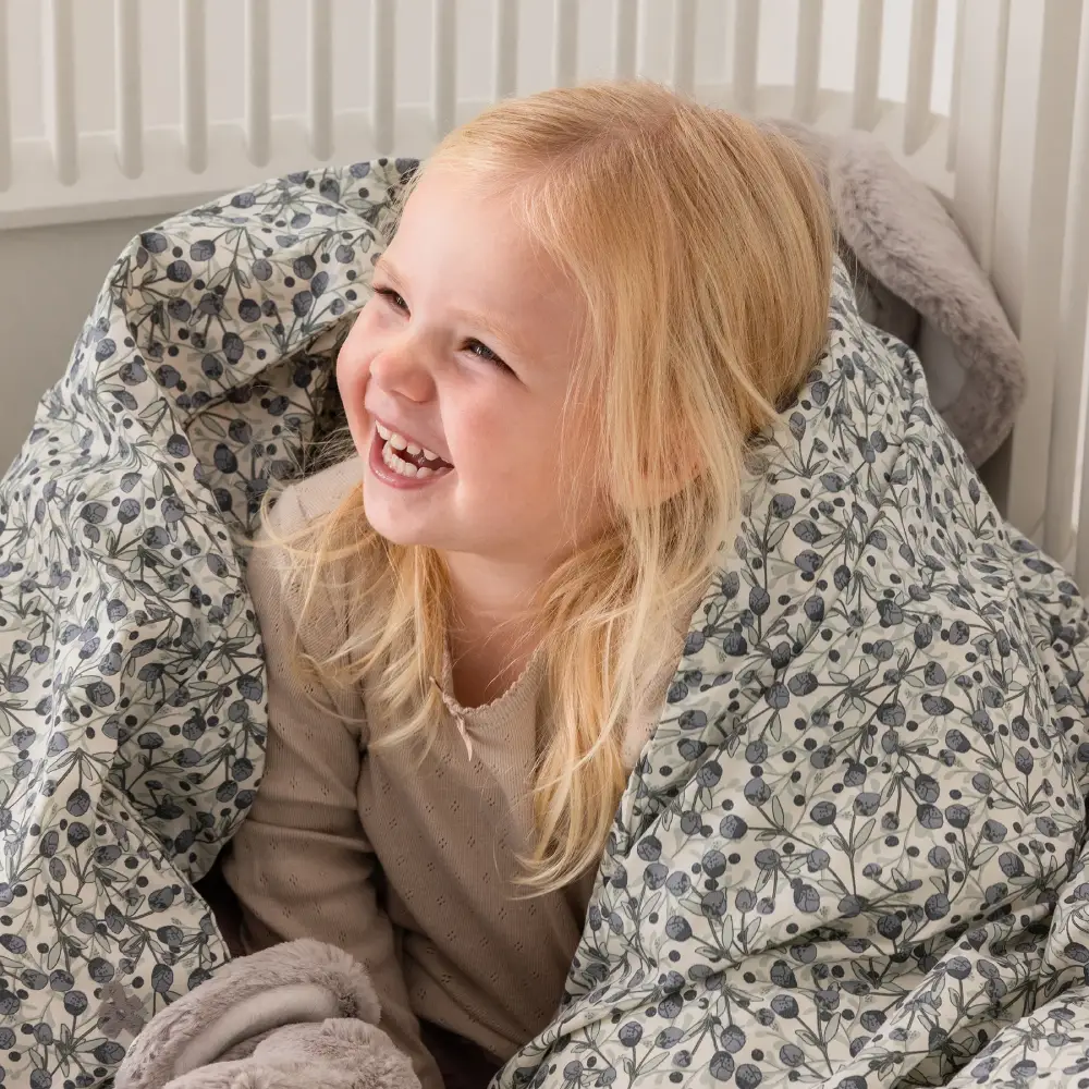  Sebra Pussilakanasetti, vaaleansininen, oliivi