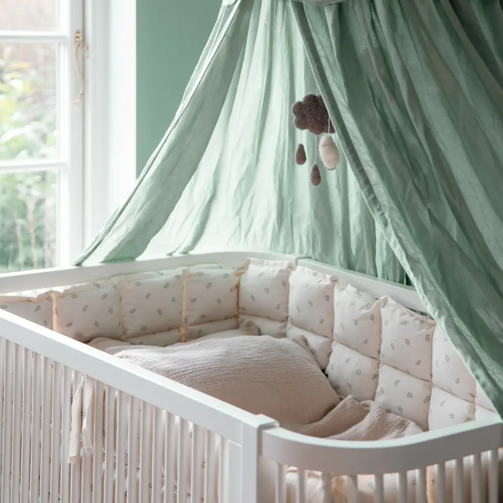 Sebra pinnasängyn puskuri Vauvan puskuri kapok Sophora Leaves