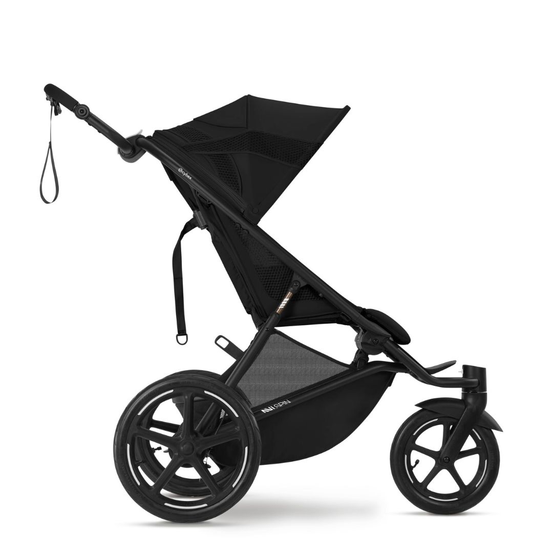 Cybex AVI SPIN lenkkikärry Moon Musta