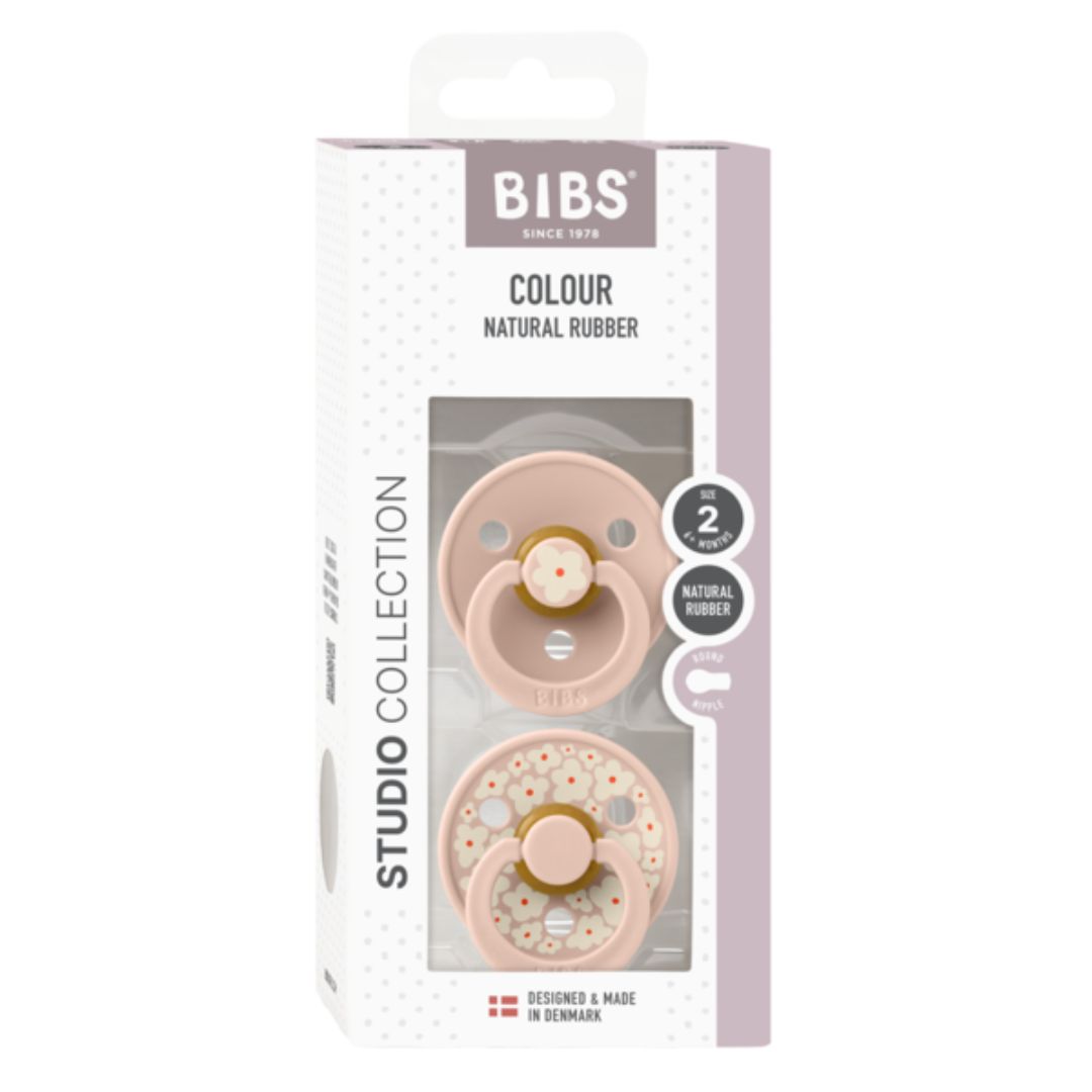 Nappulaliinat Napp 2-pack 0-6m Blush/Vanilja Night