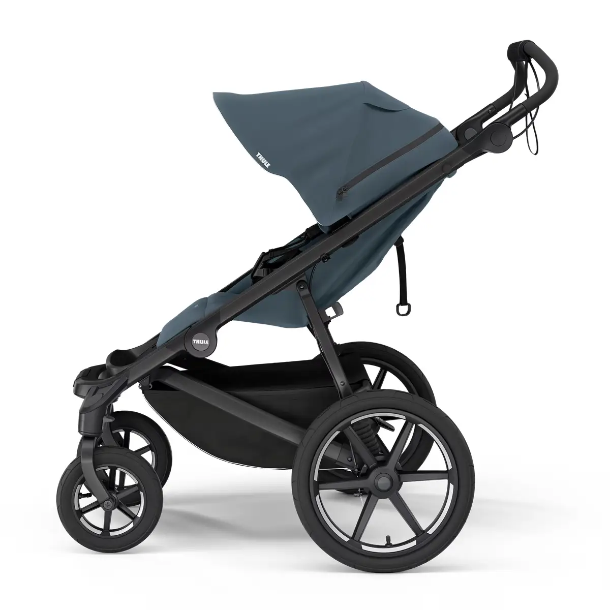 Thule Urban Glide 4-wheel Dark Slate magnetic buckle