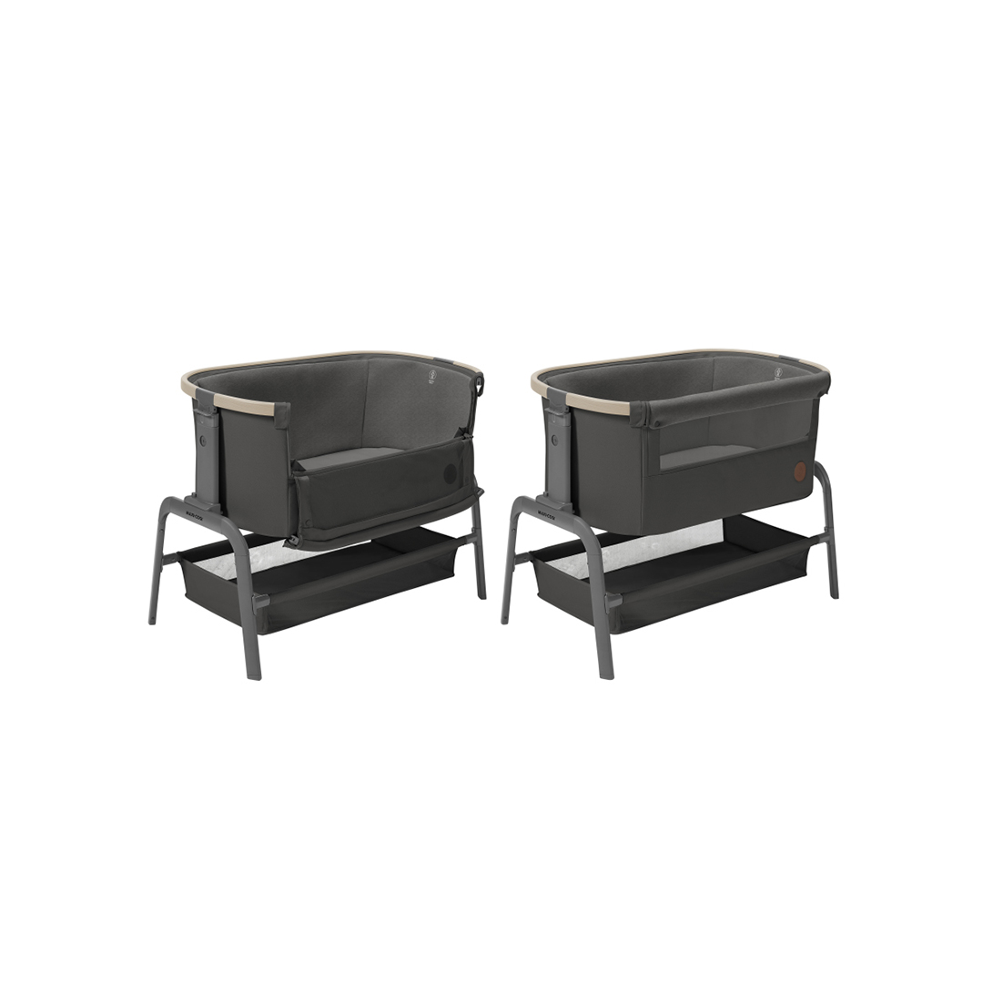 Maxi-Cosi Iora Iora Bedside Side Bed/Travel Bed Beyond Grafiitti