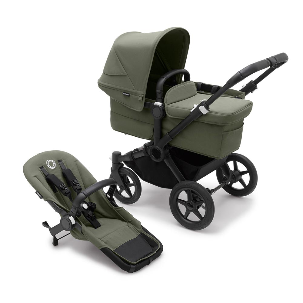 Bugaboo Donkey 5 Lastenrattaat Mono Forest Green (metsänvihreä)