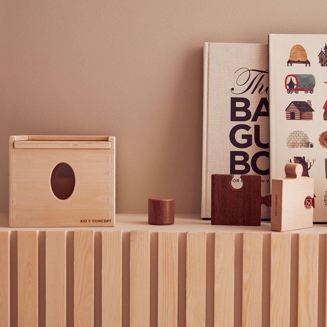 Kids Concept Picking box luonnollinen NEO